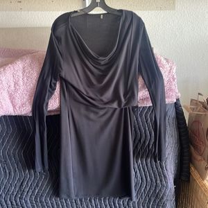 Black long sleeve Elie Tahari dress